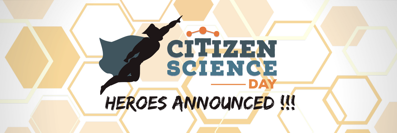 CitSciDayHERO concludes with 12 heroes!